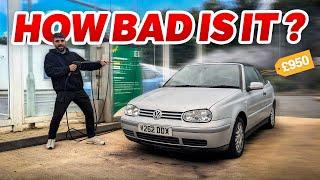 How Waterproof Is My Cheap VW Golf Cabriolet?