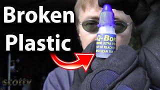 How to Fix Broken Plastic Car Parts with Super Glue