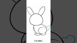 How to Draw a Cute Bunny Rabbit Step by Step - EASY and FUN 