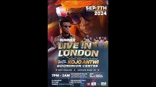 Kojo Antwi - Summer Concert in London 2024