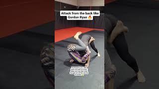 super slick lat armbar from back control  #bjj #gordonryan #nogi #adcc #armbar