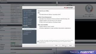 FortiGate Quick Start Guide ( Wizard Configuration )