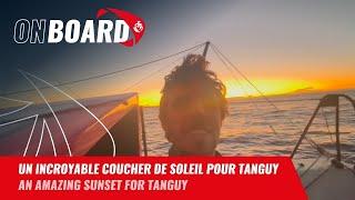 Un incroyable coucher de soleil pour Tanguy | Vendée Globe 2024