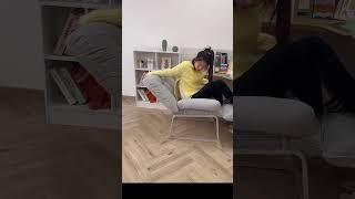 공부하다 바로 잠자는의자