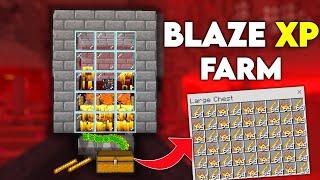 Easiest Blaze XP Farm in Minecraft 1.21 (Bedrock, Java & PE)