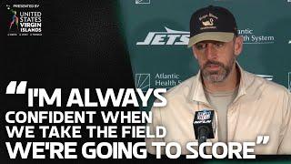 Aaron Rodgers Postgame Press Conference | New York Jets vs. Tennessee Titans (9/15)