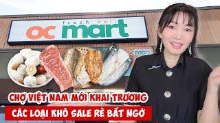 Chợ Việt Mini Mart Mới Mở ở Nam Cali - Nhiều Mặt Hàng Đại Hạ Giá như Khô Cá Dứa, Bào Ngư, Bò Wagyu