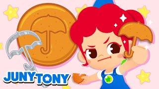 Dalgona | Korean Toffee Candy | We Have Fun Shapes! | Food Song | Kids Songs | JunyTony