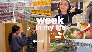 PRODUCTIVE WEEK IN MY LIFE  || school, dance, NBA, shopping + more!