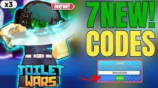 ️ NEW UPDATE!! ️ TOILET WARS TOWER DEFENSE CODES 2024 - TOILET WARS TOWER DEFENSE CODES 2024