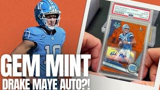 GEM MINT Drake Maye Auto SOLD for  How Much?!? | Card Curiosity ️