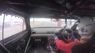 CRAZY 1000 hp GT-R R32 1/4 mile onboard