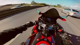 Honda CBR 650R Pure Sound | RAW - MIVV MK3 Carbon Exhaust - POV | 4K