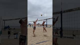 AVP Player with the slam  #avp #beachvolleyball #tournament