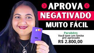 NOVÍSSIMO CARTÃO DE CREDITO APROVANDO NA HORA ATÉ NEGATIVADO   SEM BUROCRACIA !