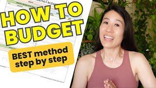 The BEST Way To Budget And Save Money