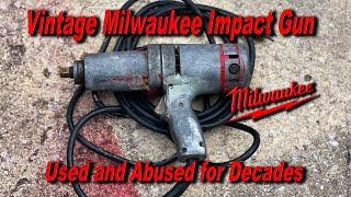 How To Restore This Amazing Vintage Milwaukee Impact Gun