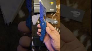 Knife skirmishسكين سكرميش من بستك نصل فولاذ دمشقي مقبض من ال g10