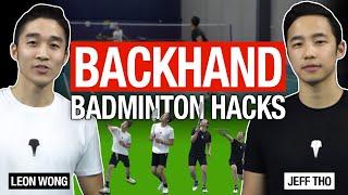 7 Badminton Backhand Improvement Hacks - Part 1