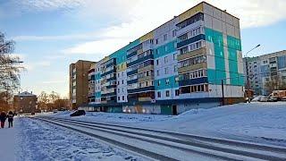 Магнитогорск, пеший поход по улицам Правобережного района (30.01.2022)