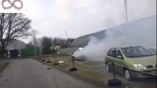 Car Versus Fireworks