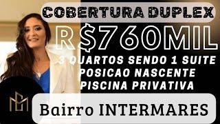 R$760mil Linda cobertura com área privativa no Bairro de Intermares em Cabedelo PB