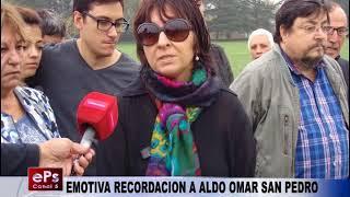 EMOTIVA RECORDACION A ALDO OMAR SAN PEDRO