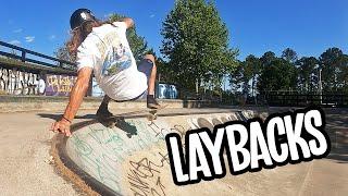 How to LAYBACK Grind!! Carver SURF SKATE Tutorials
