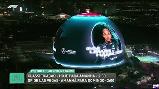 F1: Hamilton domina treinos livres do GP de Las Vegas e Verstappen sofre