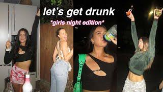 get ready & pre with us for a girls night out 