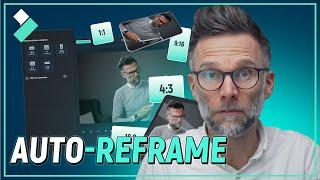 Auto-Reframe | Wondershare Filmora Tutorial