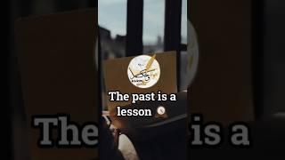 The past is a lesson ️,  #WisdomWords #QuoteOfTheDay #SelfImprovement #InspirationalQuotes