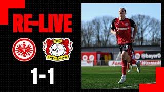 RE-LIVE: Eintracht Frankfurt U19  Bayer 04 Leverkusen U19 1:1 I Hauptrunde, DFB-Nachwuchsliga