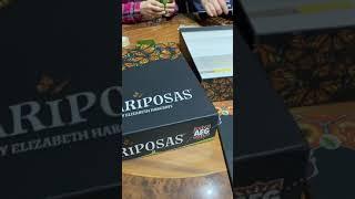 Минутка распаковки. Mariposas, настольная игра про бабочек.