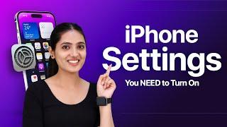 5 iPhone Settings You NEED to Turn On Right Now!