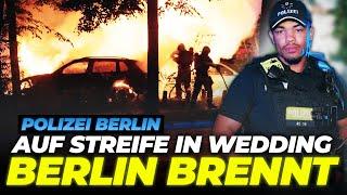 Brandstiftung vor der JVA | Polizei Berlin – Streife Wedding