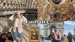 PARIS vlog the Louvre, Eiffel tower, sacré cœur, Arc de triomph, Notre dame & more!