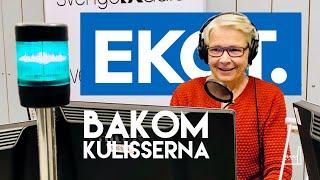 Följ med Ekots Marianne Hasslow bakom kulisserna