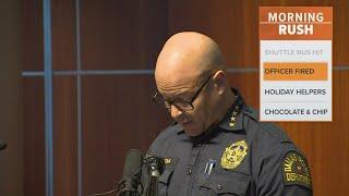 Dallas police officer fired after aggravated assault arrest