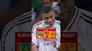 Mbappé might win the Golden Boot with 10 fewer goals.