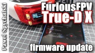 FuriousFPV True-D X firmware update via Bluetooth from your smartphone