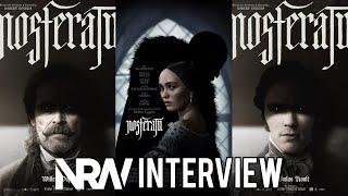 Actors' Willem Dafoe & Nicholas Hoult talk NOSFERATU with Kuya P for NRW! A NRW Interview!