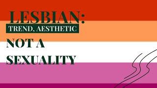 Lesbian: Anyone can be one according to TRA's