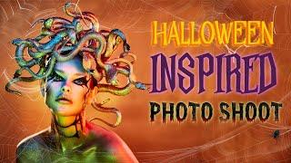 Creating a Medusa themed Halloween photo shoot using the Nanlite Pavotubes