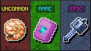 Every Uncommon, Rare & Epic Item In Minecraft