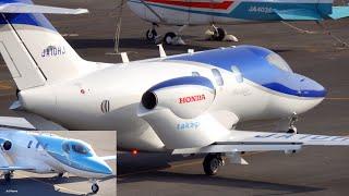 Private HA-420 HondaJet Elite Takeoff & Landing @ Kohnan Aerodrome in 2019