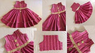 New Frock Design 2025 Cutting and Stitching || New Baby Frock Design