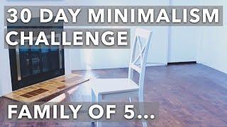 30 DAY MINIMALISM CHALLENGE | Our Journey To Bliss