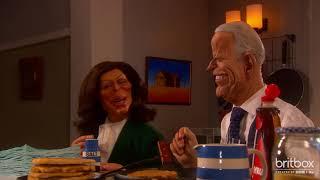 Joe Biden cooks victory breakfast after election win | Spitting Image on BritBox