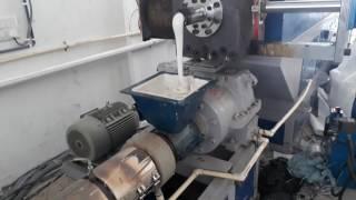 TWO STAGE MOTHER BABY PLASTIC GRANULES MAKING MACHINE PLASTIC DANA MAKING MACHINE BY VIP ENGINEERS